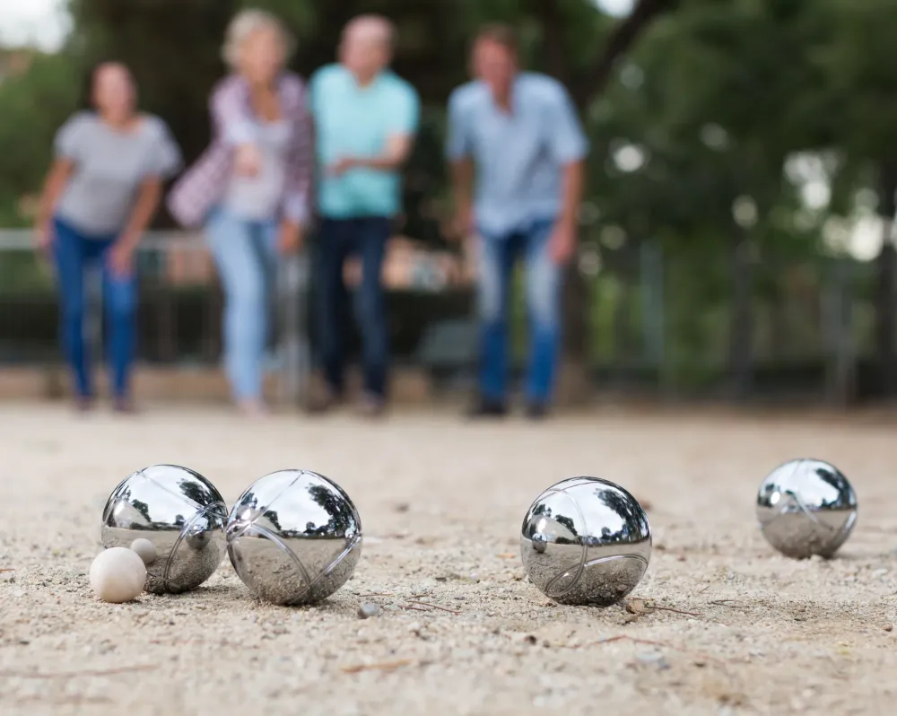 Pétanque à Préseau